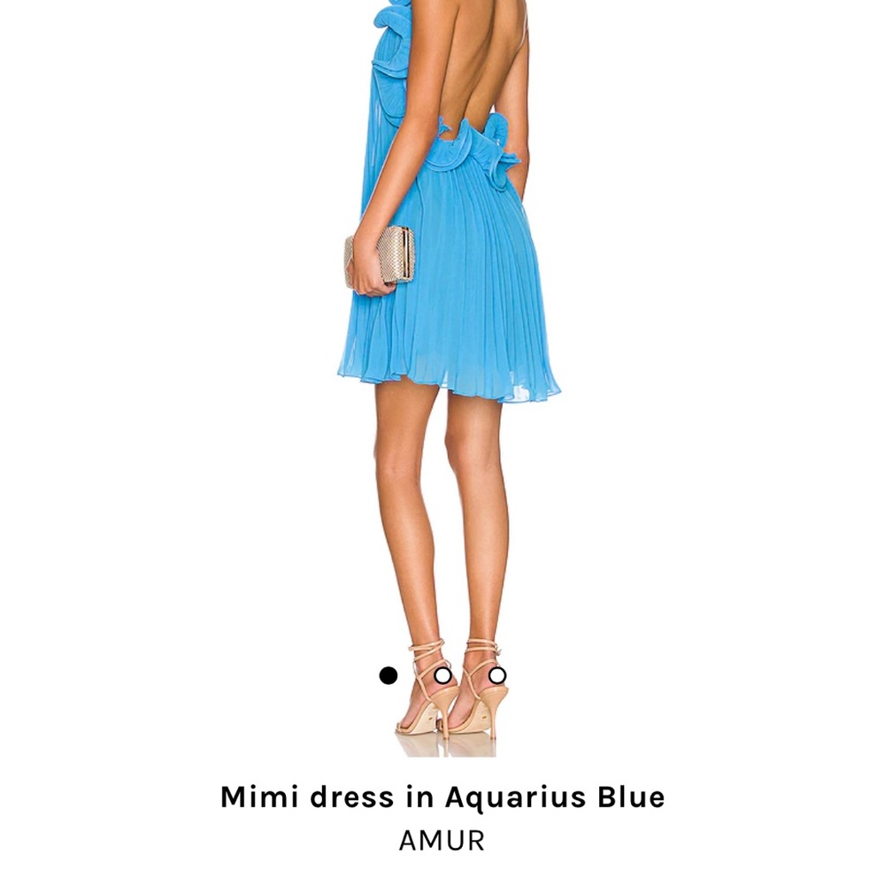 Never worn AMUR dress. Absolutely beautiful blue!